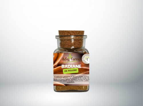 Adal Terra - Epices - Badiane Bio (en poudre) 60G
