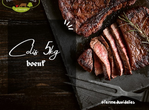 Ferme du Vidalies - [Précommande] Colis de Boeuf Blonde d'Aquitaine - 5 kg