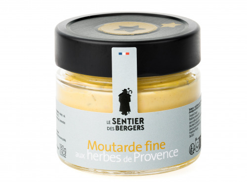 Le sentier des Bergers - Moutarde fine aux herbes de Provence