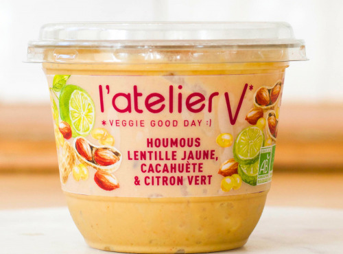 L'Atelier V* - Houmous de lentille jaune, cacahuète & citron vert