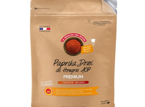 La Brigade des Epices - Paprika doux - AOP de Szeged en Hongrie - sachet kraft 250g