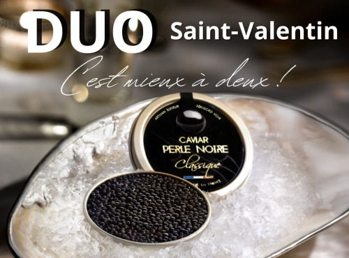 Caviar Perle Noire - Duo Saint-Valentin