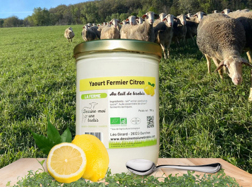 Dessine moi une brebis - Yaourt Brebis Citron 780g