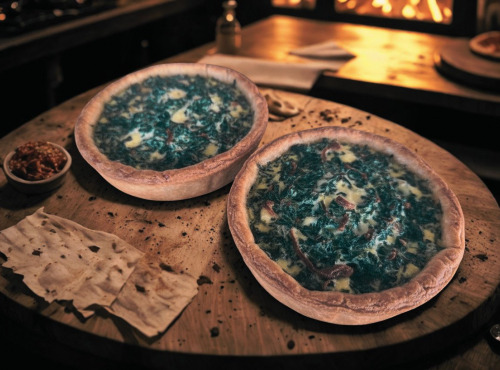 Traiteur Gourmet d'Alsace - Quiche épinards et pignons de pin 2 pièces