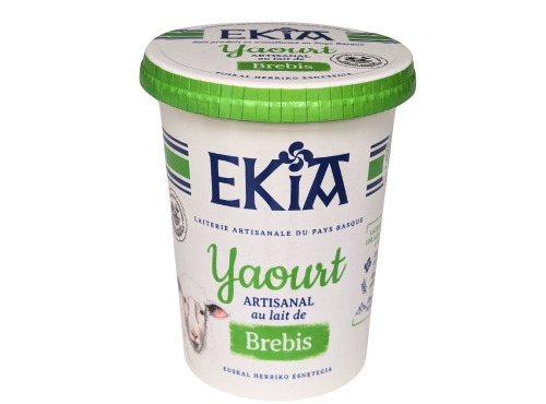 Bastidarra - Ekia - YAOURT BREBIS NATURE 450G