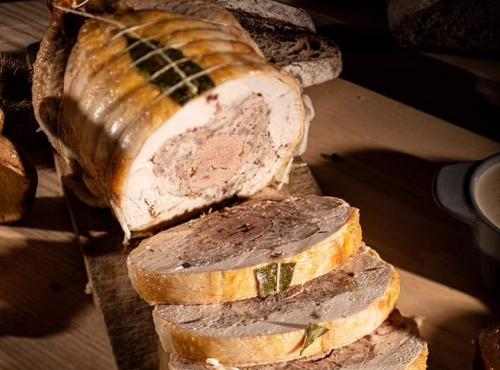 La Ferme de Sarlat - ROTI POULET MORILLES ET FOIE GRAS 1200G