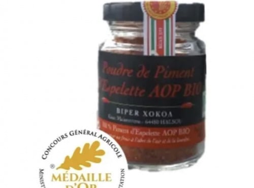 L'OLIVERAIE DU COUDON - Piment d'Espelette BIO 40g