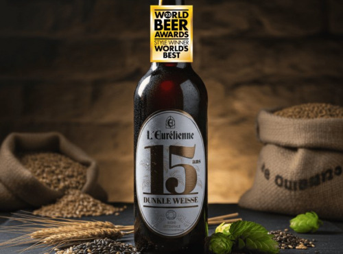 Bière L’Eurélienne – Brasserie de Chandres - BIERE DUNKLE WEISSE L'Eurélienne 75CL