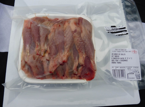 Cailles de Chanteloup - Congelé - Colis de 6 kgs de filets de caille conditionné sous-vide par 500 gr