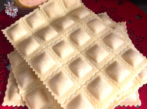 Saveurs Italiennes - raviolis au foie gras de noël