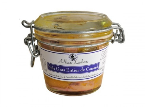 Alban Laban - Foie Gras Entier De Canard 90g En Bocal x24