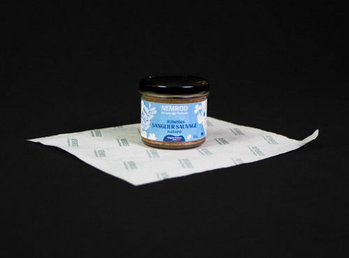 Nemrod - Rillettes de sanglier nature - 100g
