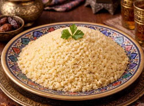 Le Paradis d'Escargot - Tajine au boeuf et ces petits légumes 1 personne et sa semoule
