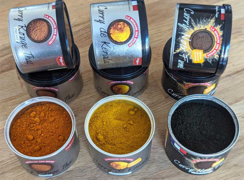 La Brigade des Epices - Curry Lover Set : lot de 3 Curry