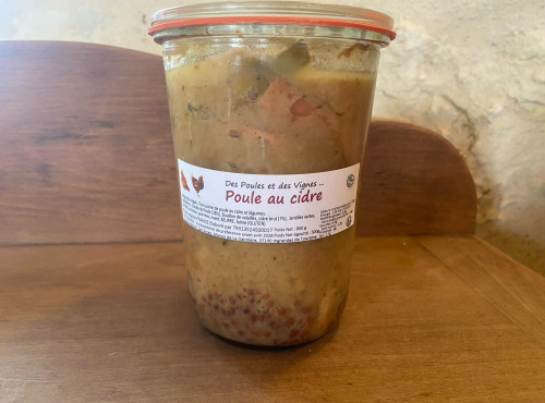 Des Poules et des Vignes à Bourgueil - Poule au cidre