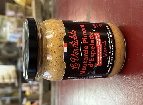 Pots Potes - Moutarde piment d'Espelette - La Véritable