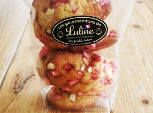 Les Gourmandises de Luline - 5 Madeleines pralines (sans lactose)