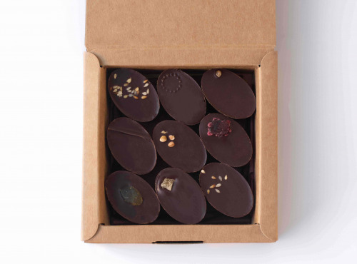 Mon jardin chocolaté - Boîte de 9 Chocolats Bio
 
Chois
