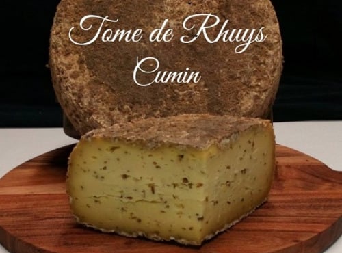 Tome de Rhuys - Ferme Fromagère de Suscinio - Tome De Rhuys Cumin- Quart De Tome