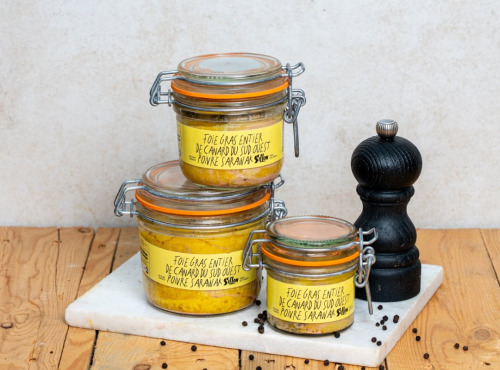 Sillon Conserverie - Foie Gras IGP, Poivre Sarawak 100g