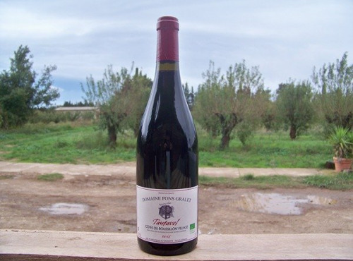 Domaine Pons Gralet - Vin Rouge IGP - AOP Cotes du Roussillon Villages Tautavel 2022 Bio x6