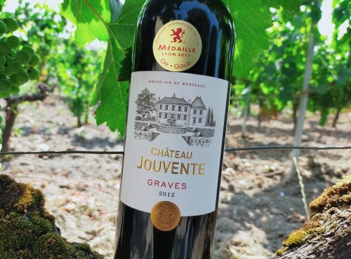 Château Jouvente - Le 2012 de Château Jouvente (AOC Graves), un grand vin à belle maturité - 3 bouteilles de 75 cl x 2