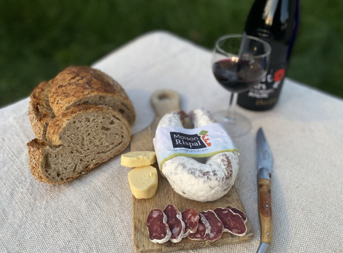 L’Echo Paysan - Saucisse sèche de porc du Cantal x3