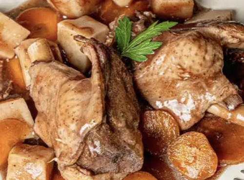 L'OLIVERAIE DU COUDON - [Précommande] CIVET DE CANARD À L’ANCIENNE 1KG POUR 2 PERSONNES