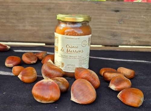Le verger bio de Quinsac - créme de marrons 390gr BIO et DEMETER