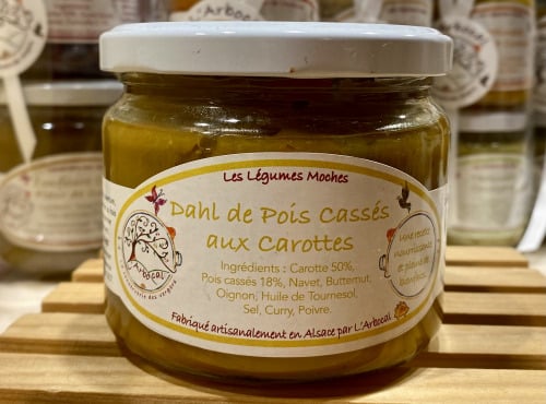 L'Arbocal - Dahl de Pois Cassés aux Carotte 300g