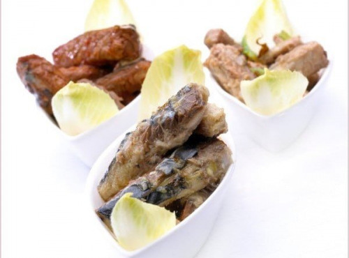 SARL Kerbriant ( Conserverie ) - Filets de Maquereaux au naturel - 118g
