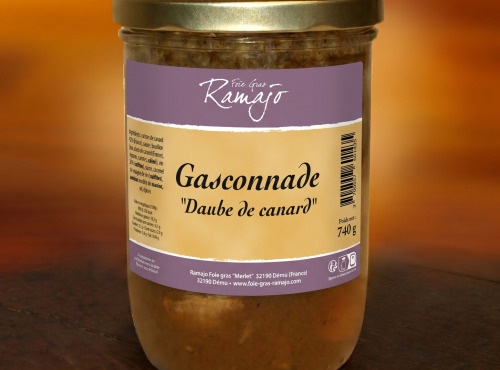 Maison Ramajo - Gasconnade daube de canard 740g