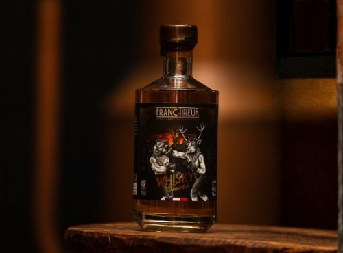 DISTILLERIE FRANC TIREUR - Wkisky Tourbé