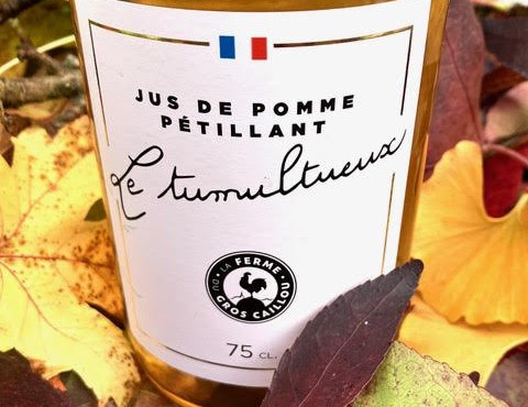 Ferme du Gros Caillou - Le Tumultueux (jus de pomme pétillant) - 12 bouteilles - 33cl