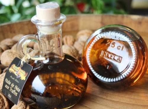 Ferme de Pleinefage - Huile de Noix à la Truffe - bouteille de 25cl