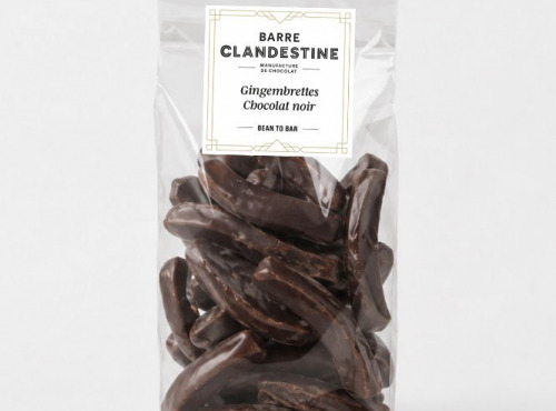 Barre Clandestine - Gingembrettes chocolat noir