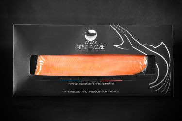 Caviar Perle Noire - Filet entier de truite Arc-en-Ciel fumé