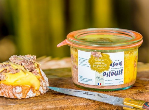 Bocal Bigourdan - Pâté de canard au foie gras 150g