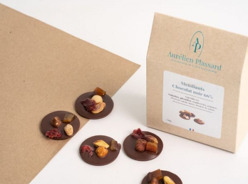 Aurélien Plassard Chocolatier - Mendiants lait 37%