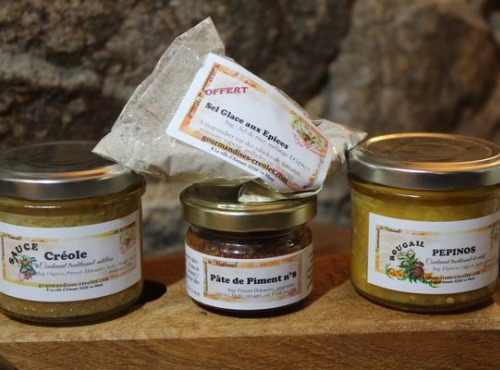 Gourmandises Créoles - Condiments de la table créole
