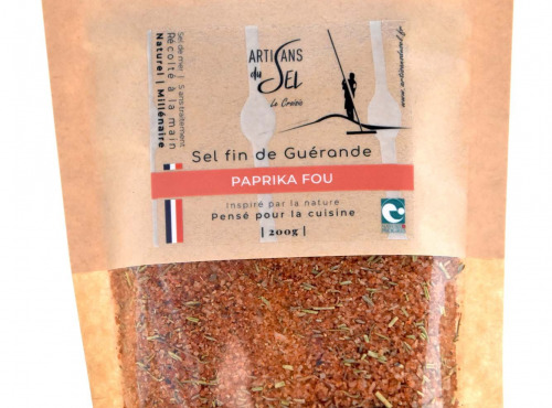 Artisans du Sel - Sel de Guérande au Paprika Fou 200g x 12