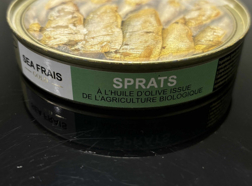 L'atelier Sea Frais - Sprats MSC dans l’huile d’olive d’origine biologique