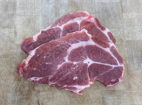 La Ferme de Labouygues - Côte de porc dans l'échine 1,1kg