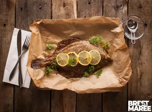 Brest Marée - Plie ou Carrelet - pièce de 400g