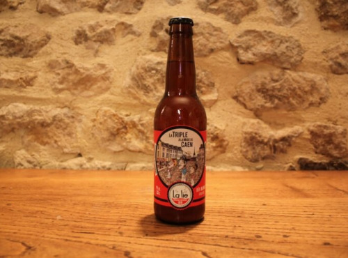 La Ferme DUVAL - Bière La Triple à la mode de Caen Bio- 75cl