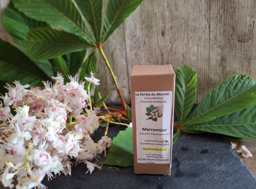 La Ferme du Montet - Macérat glycériné - Marronnier - Aesculus hippocastanum - BIO - 30ml