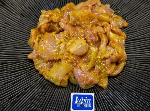 Le Lapin du Cotentin - Émince de lapin a la moutarde - 250 gr