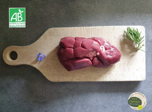 Ferme GAEC Côte Pardin - [SURGELÉ] Rognon de Boeuf Bio Race Aubrac - 1 kg