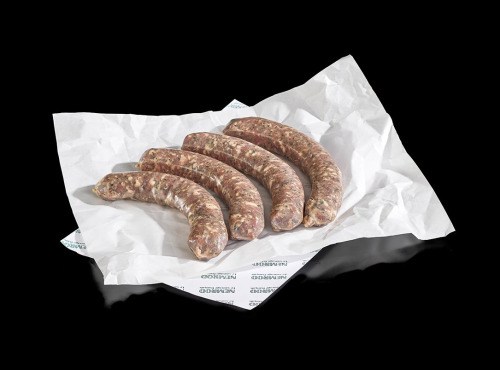 Nemrod - Saucisses de Sanglier à l'Ail des Ours (Par 4) (130g/pièce - 520g/colis)