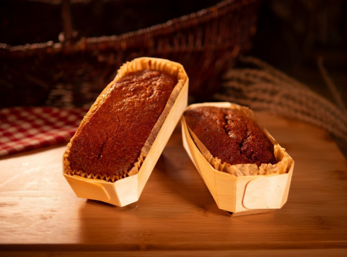 Maison Savary - Fondant au chocolat 300gr Format Bois - Colis de 15 unités